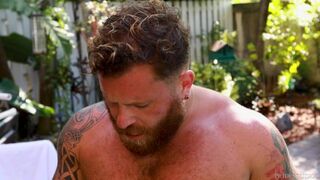 Bearback - Husky Bears Fuck Raw By The Pool