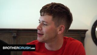 Twink Stepbrother Seduces His Step Sibling And Pounds His Tight Ass While Their Parents Are Away