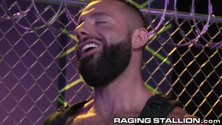 Interracial Hairy Big Dick Muscle Daddies Fucking ROUGH & HARD