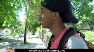 Latino Sucks And Rides Cock For Money