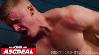 Ginger Sexy Muscle Spitroasted By Hunk Roomie's - Alex Tanner, Jayden Marcos, Danny Parker