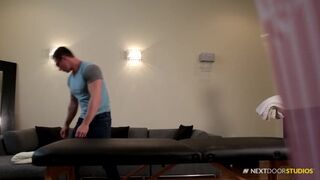 Hot My Hunk Masseur Barebacked Me & He Filmed It!!
