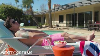 Gorgeous Poolboy Flip Fucks Hot Stud - Dakota Payne, Devin Franco - HotFilms