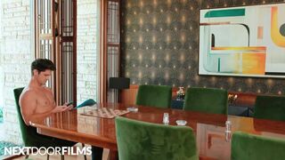 Shy Cutie Wins A Date With Pornstar Roman Todd