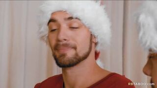Lovely christmas gay fucking