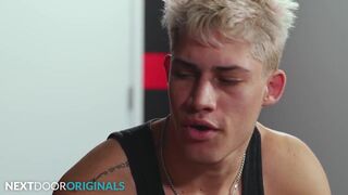 Annoyed Jock Railed In Gym By Muscly Rival