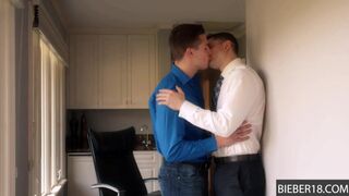 Lovely gay dat and some bareback anal