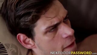 Seductive dick rider and his boyfriend barebacking hard