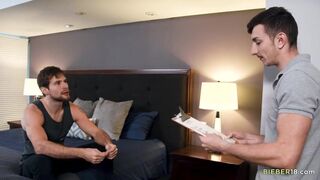 Wild gay deepthroat and anal