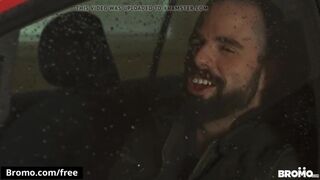 Tattooed tow trucker pounds hairy dudes tight asshole