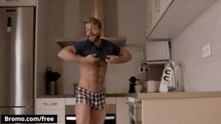 Hairy Muscular Gabriel Phoenix Sucks Franky Foxs Dick