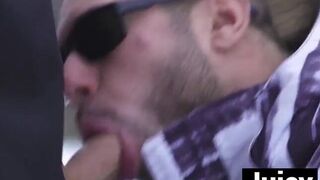 Bo Sinn has a huge cock which he uses for manhandling Jack