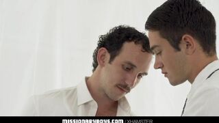 HotBoys - Strapping Priest Fills A Hots Ass