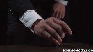 Mormon Twink Sitting On Dildo Apparatus Then Fucked By Daddy