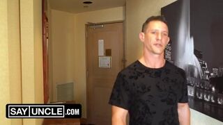 Stepson Is At That Age In Which He Is Constantly Horny And Can’t Stop Touching His Cock