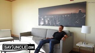 Stepson Is At That Age In Which He Is Constantly Horny And Can’t Stop Touching His Cock