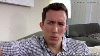 Stepfather sucks twink off and rawdrills his ass hardcore