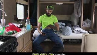 Hot - Single Daddy Breeds Inexperienced Stepson