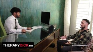 Hunk Patient Derek Allen Drills The Doctor's Tight Black Hole To Release The Pressure - Therapy Dick