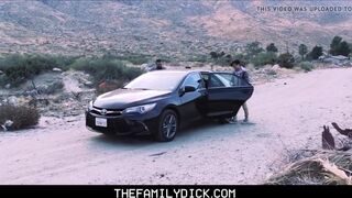 Step Dad Sex In Family Car With Twink Step Son During Lesson