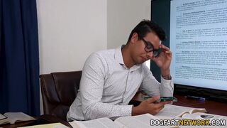 Latino Jock Sucks Boss's Cock To Keep His Job