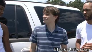 Jansen Shaw Tries Iinterracial Sex With Black Guys