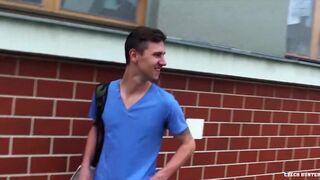 CZECH HUNTER 430 - Young Footballer Gets A Confident Boost With Some Cash Thrown At Him