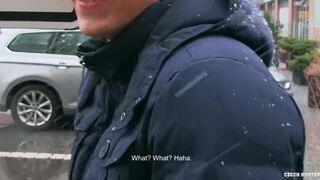 CZECH HUNTER 401 - Fit Twink Leaves The Freezing Cold To Get Pounded Hard