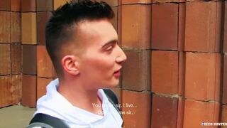 CZECH HUNTER 432 - Buff Stud Enjoys Getting Bareback Drilled & A Load On His Face