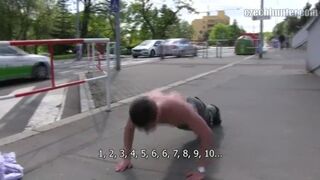 CZECH HUNTER 354 - Daddy With Big Cock Fucks Bareback A Twinks Tight Ass