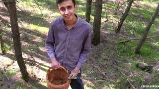 Czech Hunter 561 - Twink Picks Mushrooms In The Woods & He Comes Across A Guy Who Offers Money For S