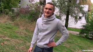 Hot - Handsome Twink Has His Ass Gently Penetrated & Stretched Before Getting Facialed