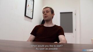 Hot - Shy & Introverted Dude Can't Say No To A Good Job Even If He Has To Get Fucked In The Ass