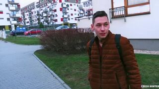 CZECH HUNTER 407 - Fit Hunk Gets Good Money To Suck & Fuck So He Can Make His Dream Move