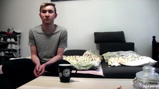 CZECH HUNTER - Cute Young Czech Boy Raw Fucked For Some Extra Cash