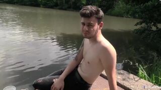 Hot - Handsome Guy With Financial Problem Meets A Dude Who Offers Money For A Blowjob