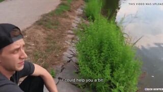 Twink Patrick Is Hesitant To Get That Big Dick In His Ass