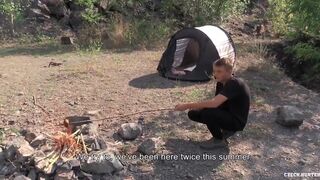 Straight Twink Doesn't Hesitate To Slide Some Cock In His