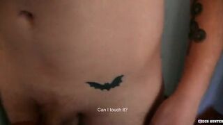 Hunter - Straight Turned Gay Twink Has His Tight Ass Stretched By A Huge Throbbing Cock And Enjoys It