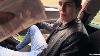 Hunter - He Gives Him A Ride To Where Ever He Wants To Go Then He Rides His Dick As A Thank You