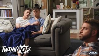 Troye Dean Knows The Best Way To Make His New Stepbrother Ryan Bailey Feel Welcome, By Drilling His Hole - Twink