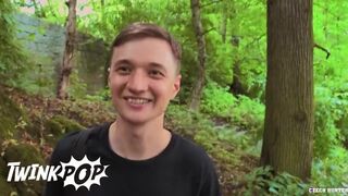 Twink - Twink Hitchhiker Agrees For A Quick Fuck In Petrin Hill In Exchange For Some Cash