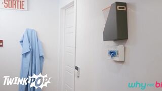 Twink - Malik Delgaty Gets Turned On By The Treatment The Nurses Mimi Malibu & Trevor Brooks Give