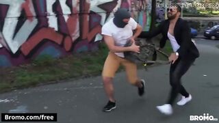 Three horny guys had a hardcore bareback sex - Bro