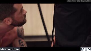 Inked Stud lick boots and gets dominated - Jessy Ares