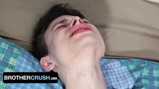 StepBro - Horny Stud Tricks And Hardcore Fucks His Innocent Stepbrother's Asshole POV Style