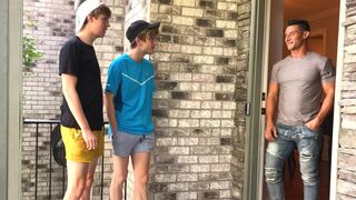 Hot Young Twink Boy Stepbrothers Fucked By Their Muscle Hunk