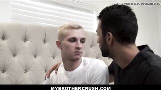 Twink Step Brother Family Fucked By His Older Step Brother