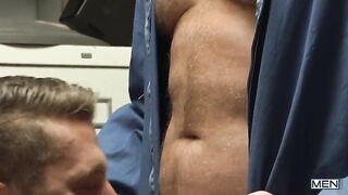 MEN - Rod Pederson Sucks Colby Jansen's Cock And Drops His Pants For A Nice Hard Dick In His Ass