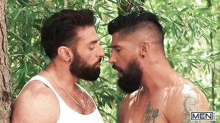 MEN - Scott Carter Fucks Justin Jett Doggystyle, Then Rides Him Hard On The Ground